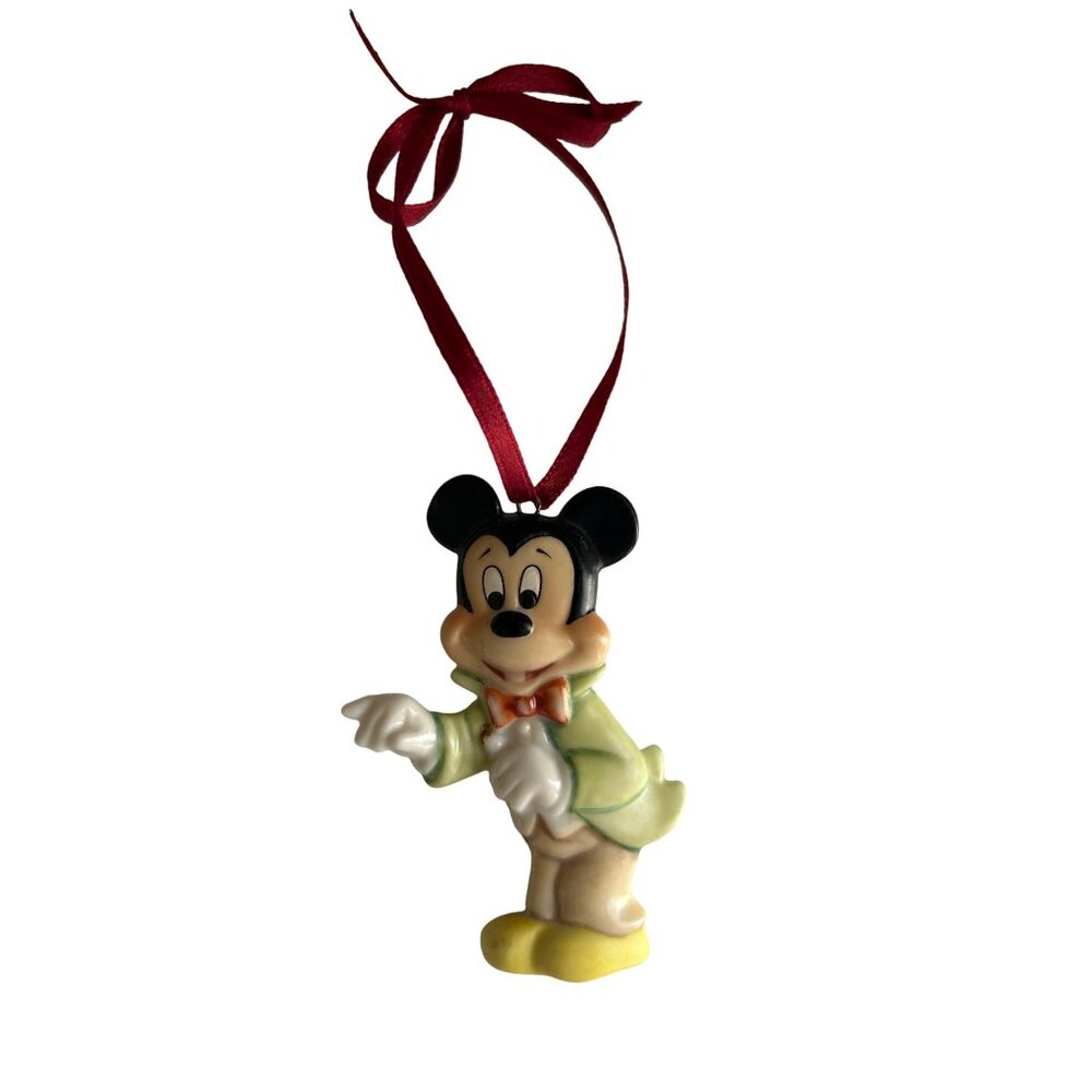 Vintage Goebel Mickey Mouse Christmas Ornament
